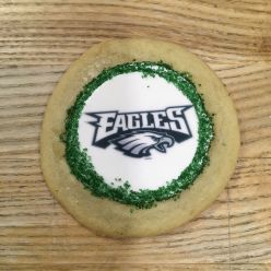 Dozen EAGLES Logo Sugar Cookies