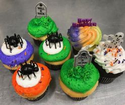Half Dozen Assorted Halloween Cupcakes