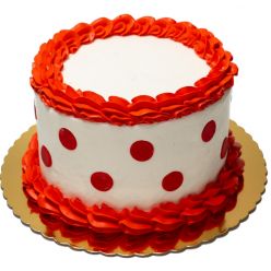 8" Dots Cake