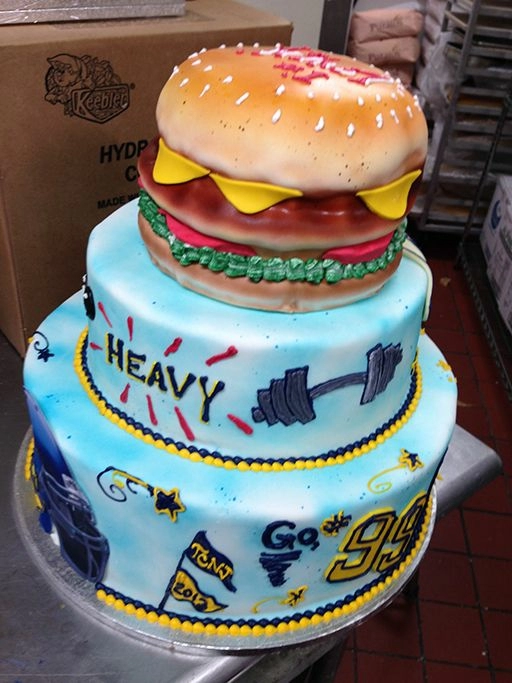 Double Cheeseburger Cake and Sugar Cookies Fries by StrawberryStory on  DeviantArt