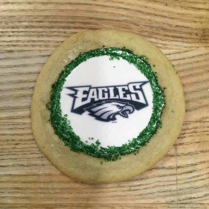 Cookie Tray Delivery Philadelphia  Eagles Logo Cookie Bakery Philadelphia