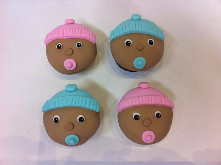 Gender Reveal Cupcakes Philadelphia