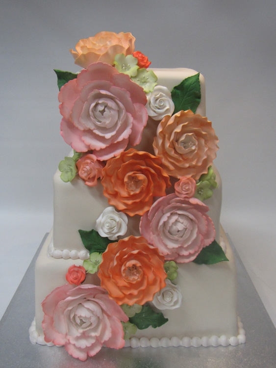 romantic wedding cake philadelphia
